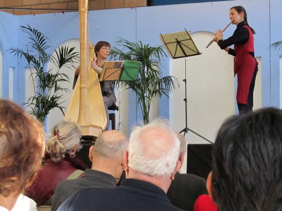 2011 Concert Harpe et Flûte à Aulnay