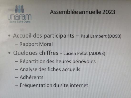 Assemblée annuelle 2023 