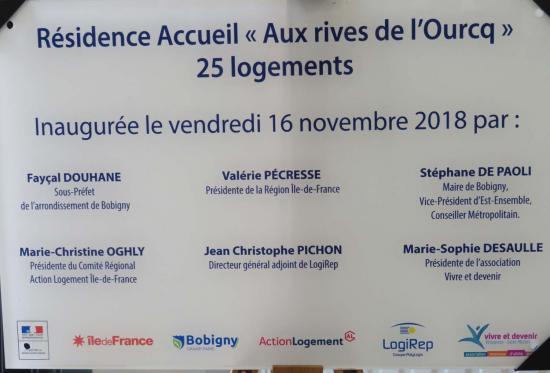 inauguration residence accueil bobigny