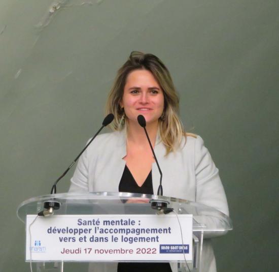 Magalie Thibault, vice-présidente du CD 93 en charge de la Santé